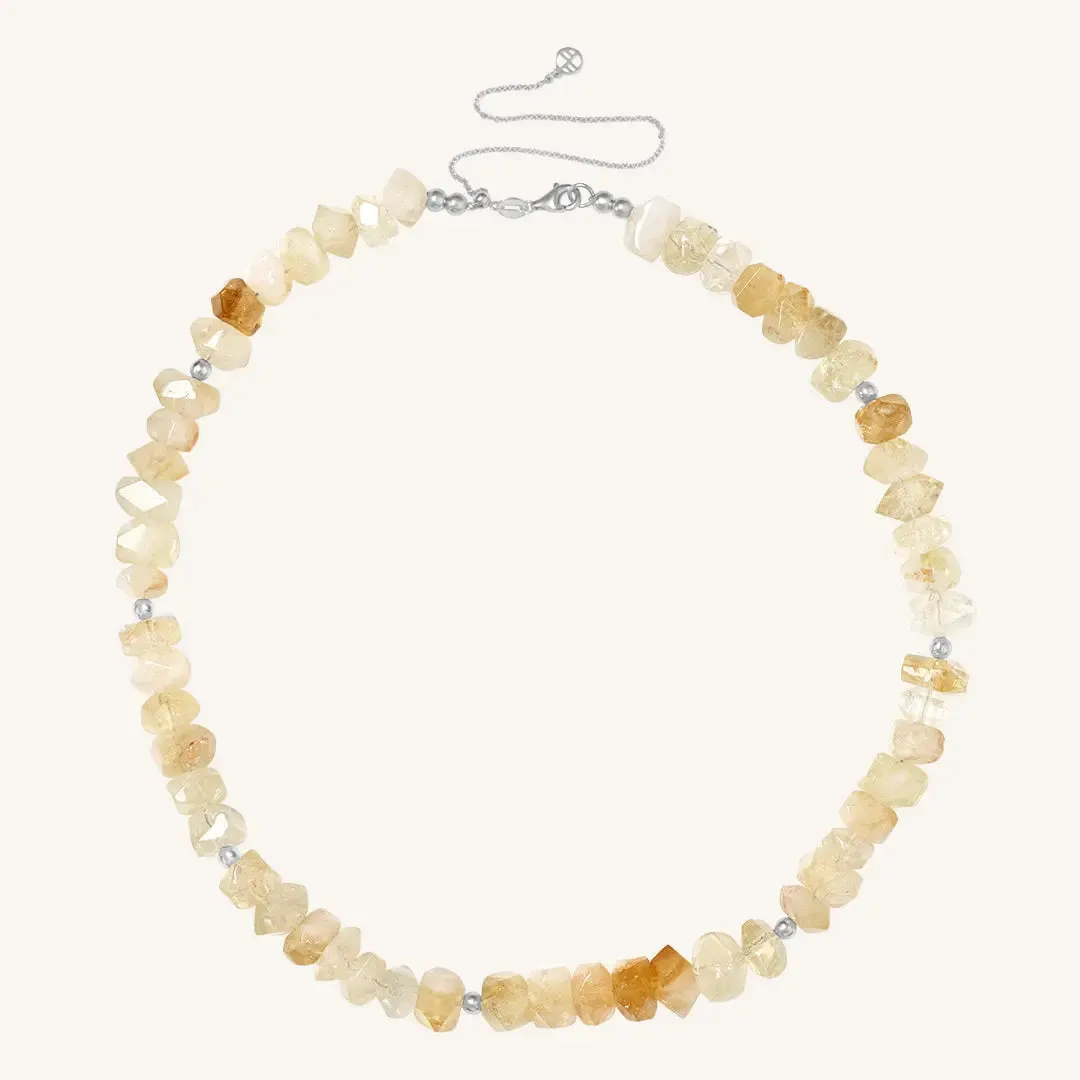 Myall Citrine Necklace - Stone of Confidence