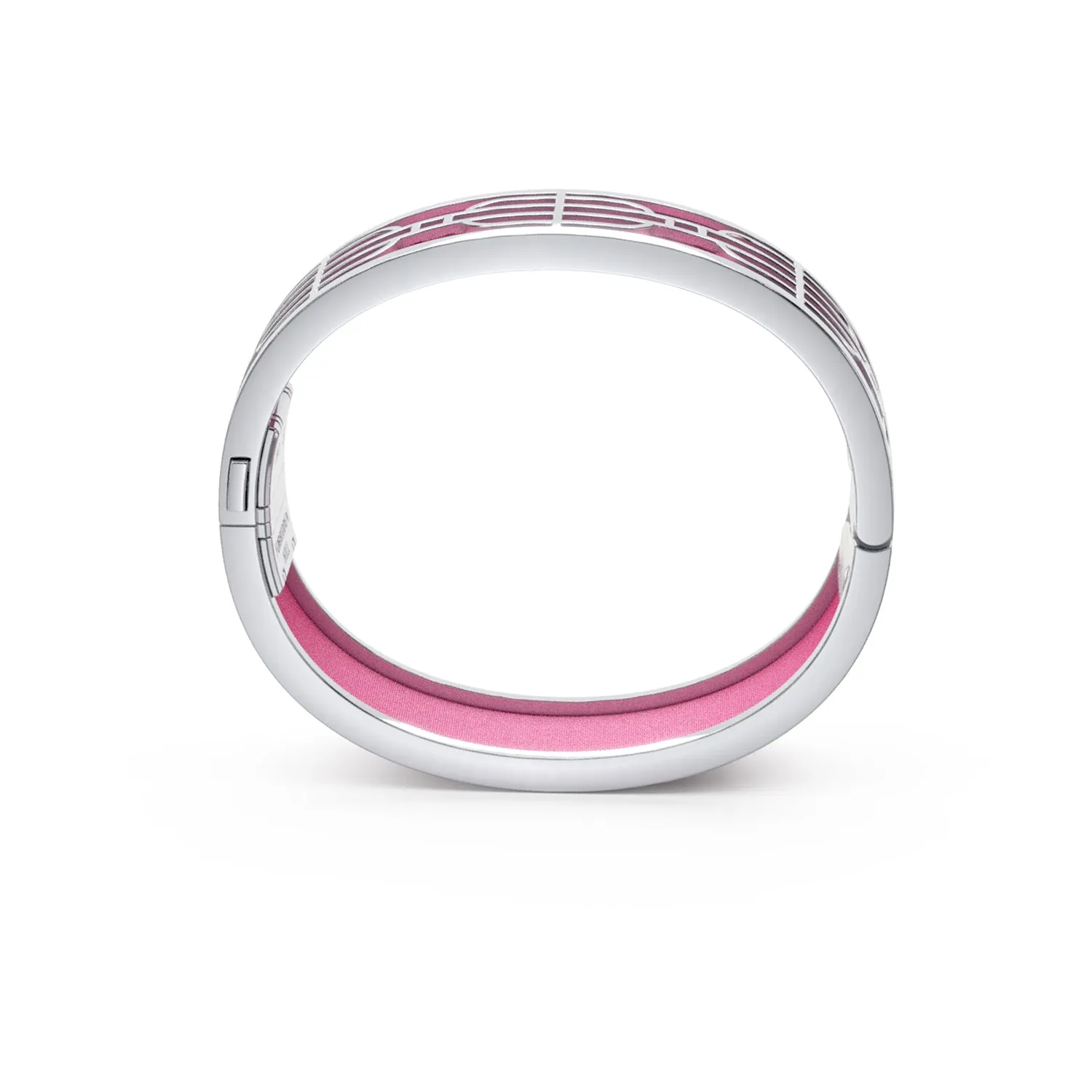 Nanyang Dream Bangle - Guava Pink - Sterling Silver