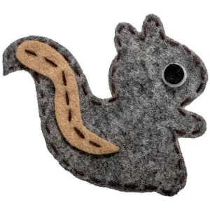 No Slippy Hair Clippy Nellie Silver Squirrel