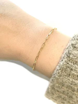 Paperclip Chain Bracelet