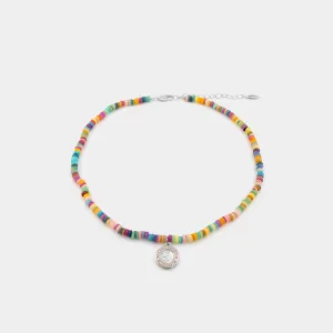 Pastel Sunsets Beaded Choker