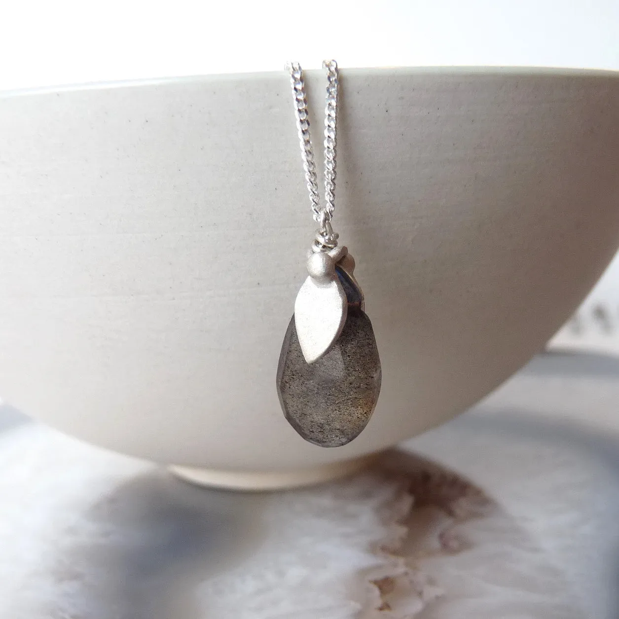 Phoebe Leaf Pendant