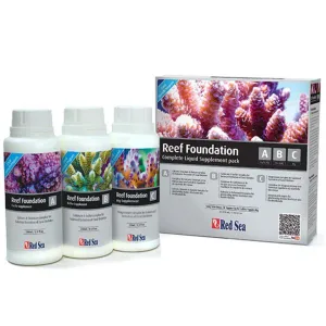 Red Sea Reef Foundation ABC 250 ml (3 Pack)