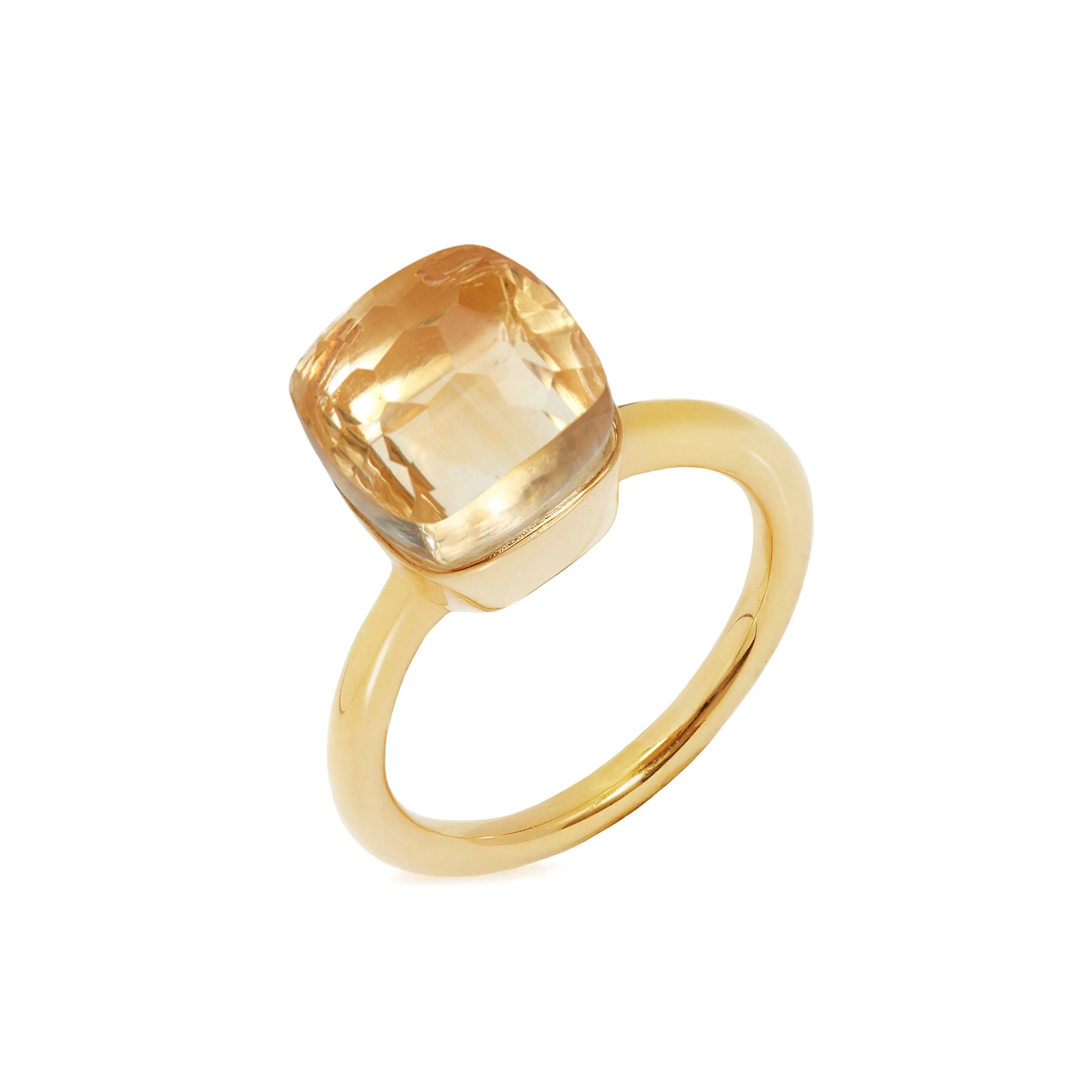 Ring - Naked 4 - Citrine