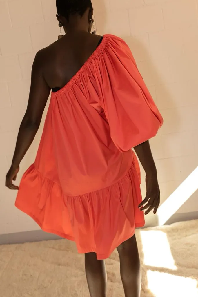 Romy Coral Dress - The Label Edition