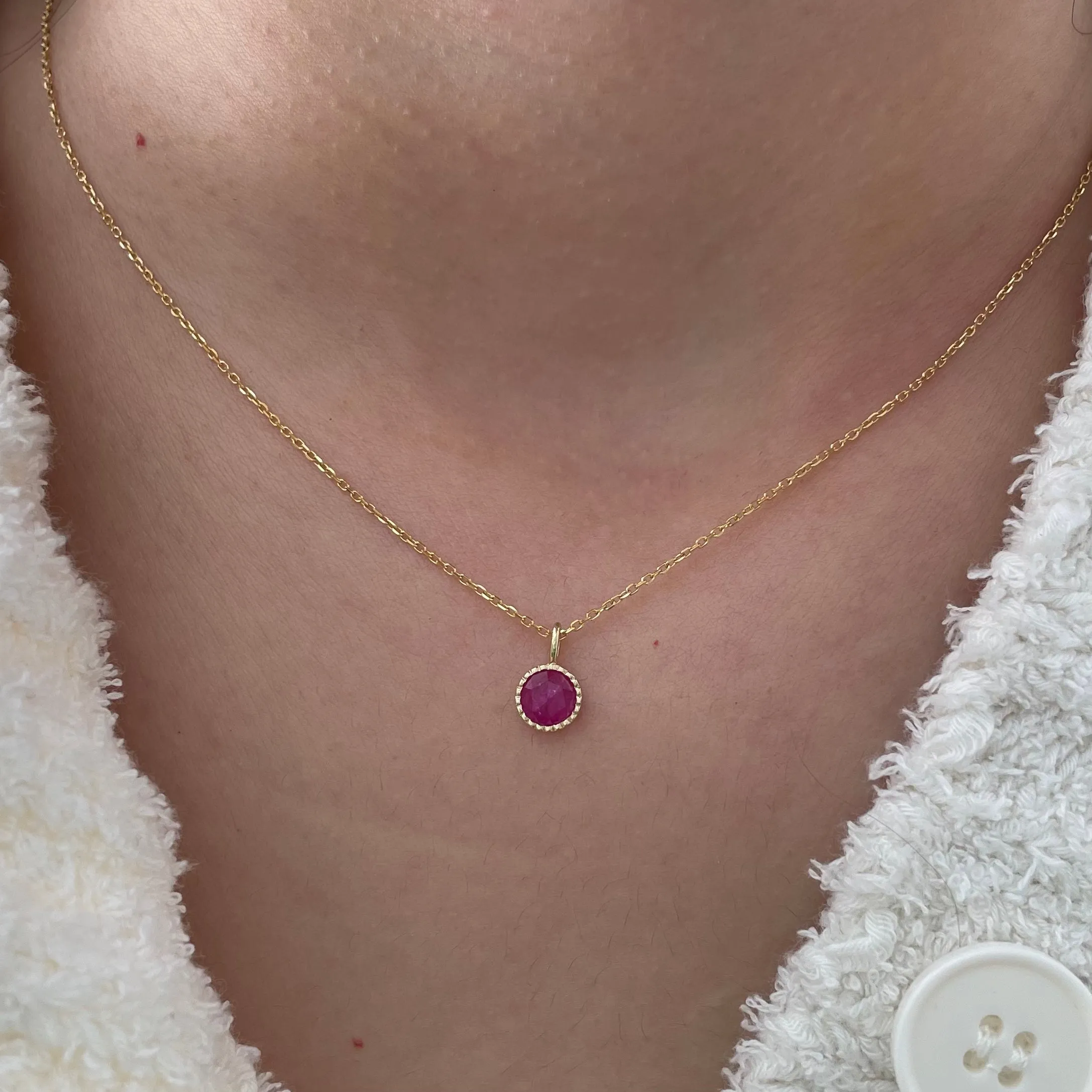 Ruby Aria Necklace (ready to ship option)*