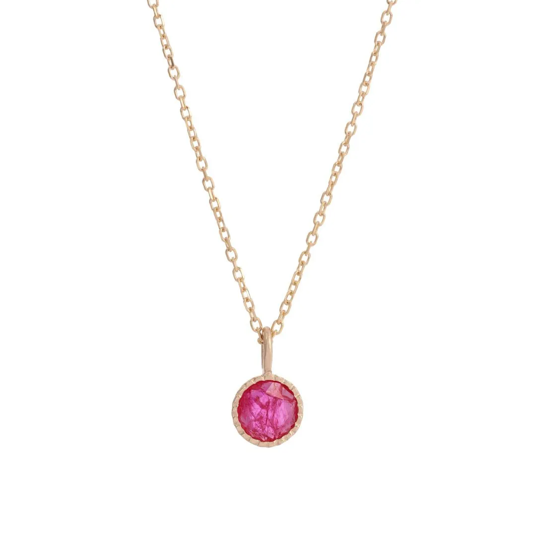 Ruby Aria Necklace (ready to ship option)*