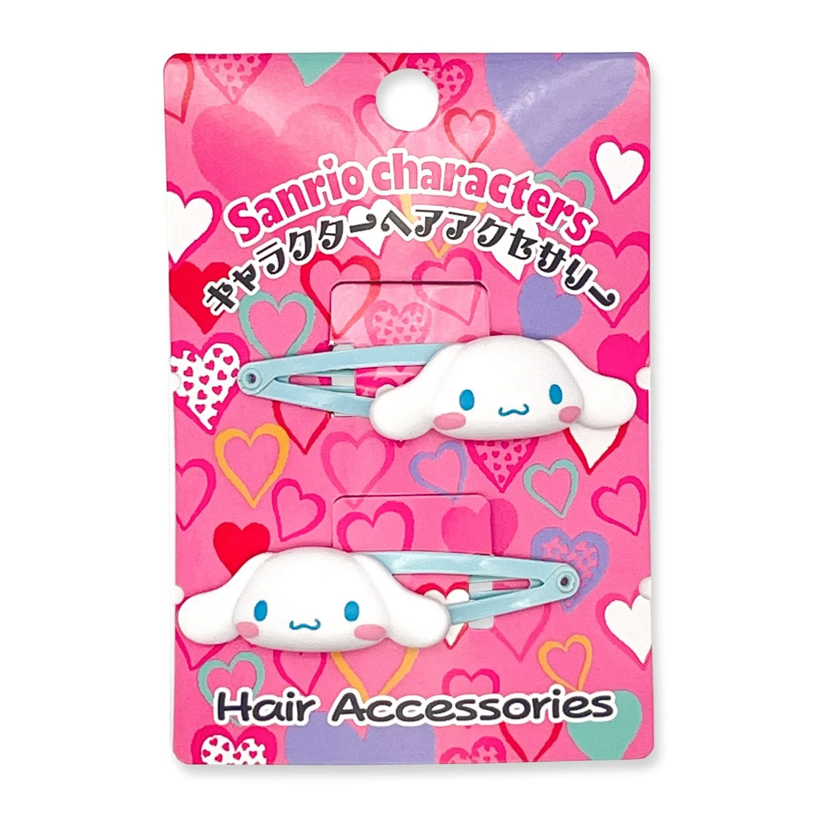 Sanrio Character Mascot Hair Clips 2-Pcs Set (New 2022)