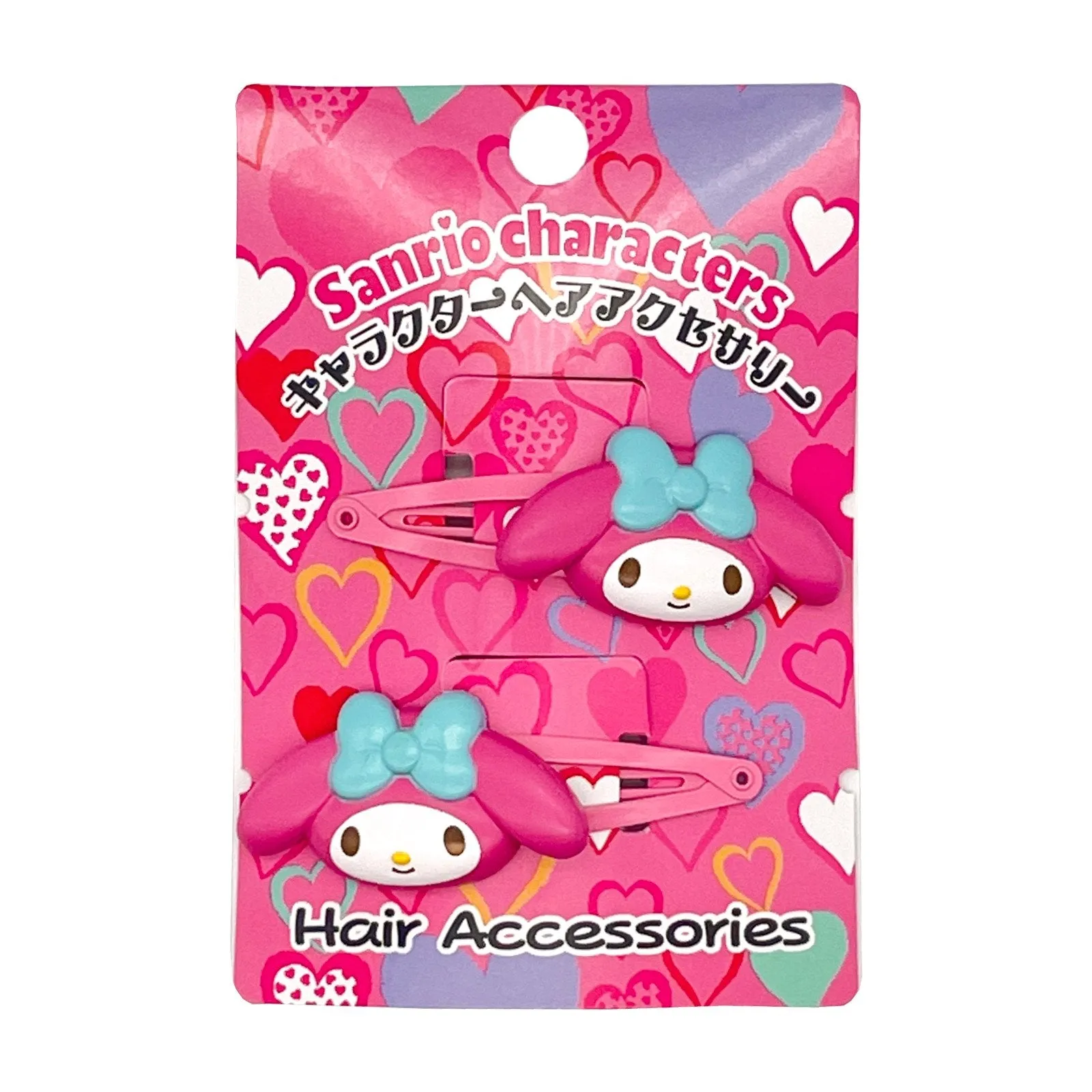 Sanrio Character Mascot Hair Clips 2-Pcs Set (New 2022)