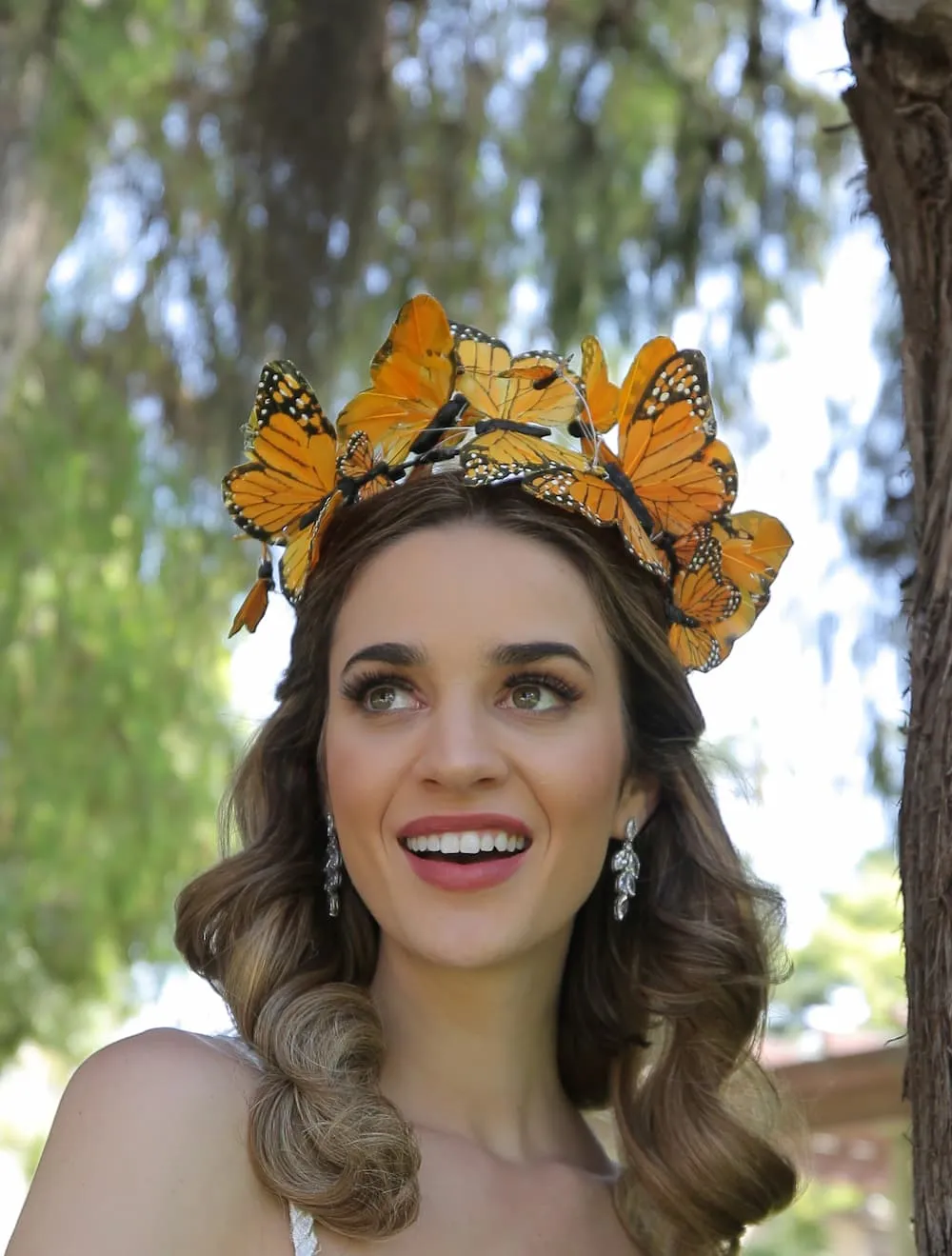 Women's Monarch Butterfly Headband Crown