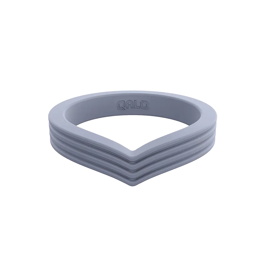 Women's Stackable Peak Silicone Ring